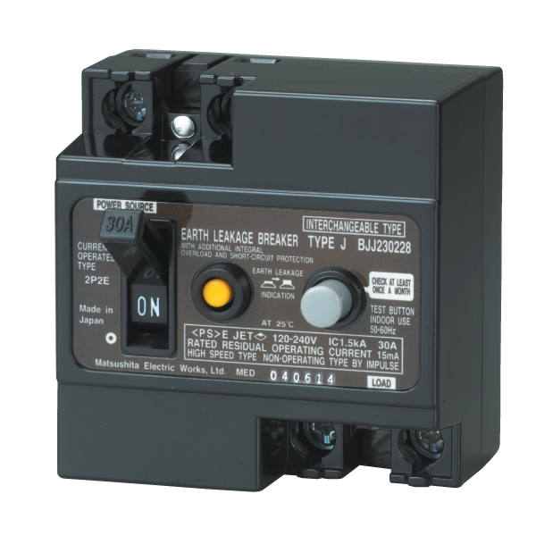 ELB 2P 30A 15mA 1.5KA 240VAC BJJ23022-8