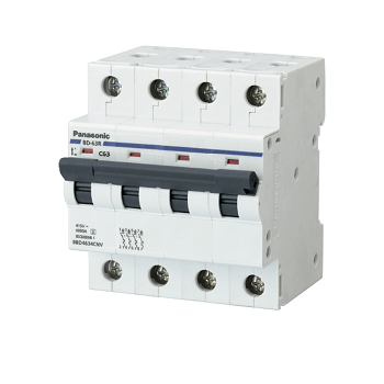 MCB 4P 10A 6kA 415VAC BBD4104CNV