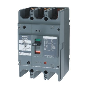 MCCB 3P 250A 25KA 415VAC BBW3250KY