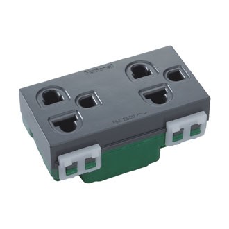 Ổ cắm đôi 3 chấu WEV1592H