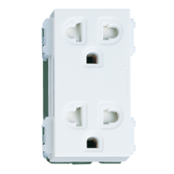 Ổ cắm đôi WEV1582SW – Cắm nhanh