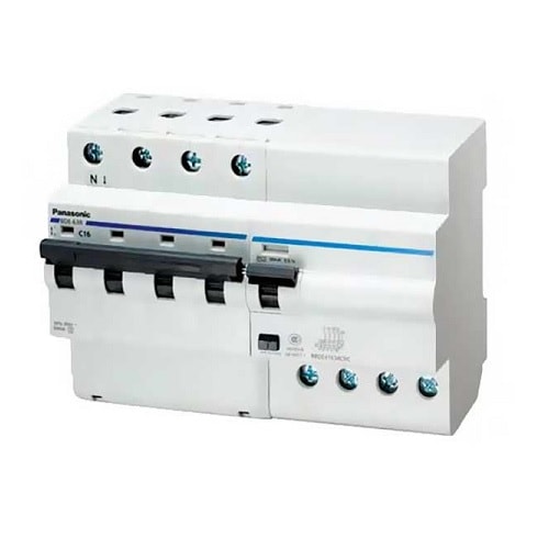 RCBO 4P 50A 30mA 240VAC BBDE45034CNV